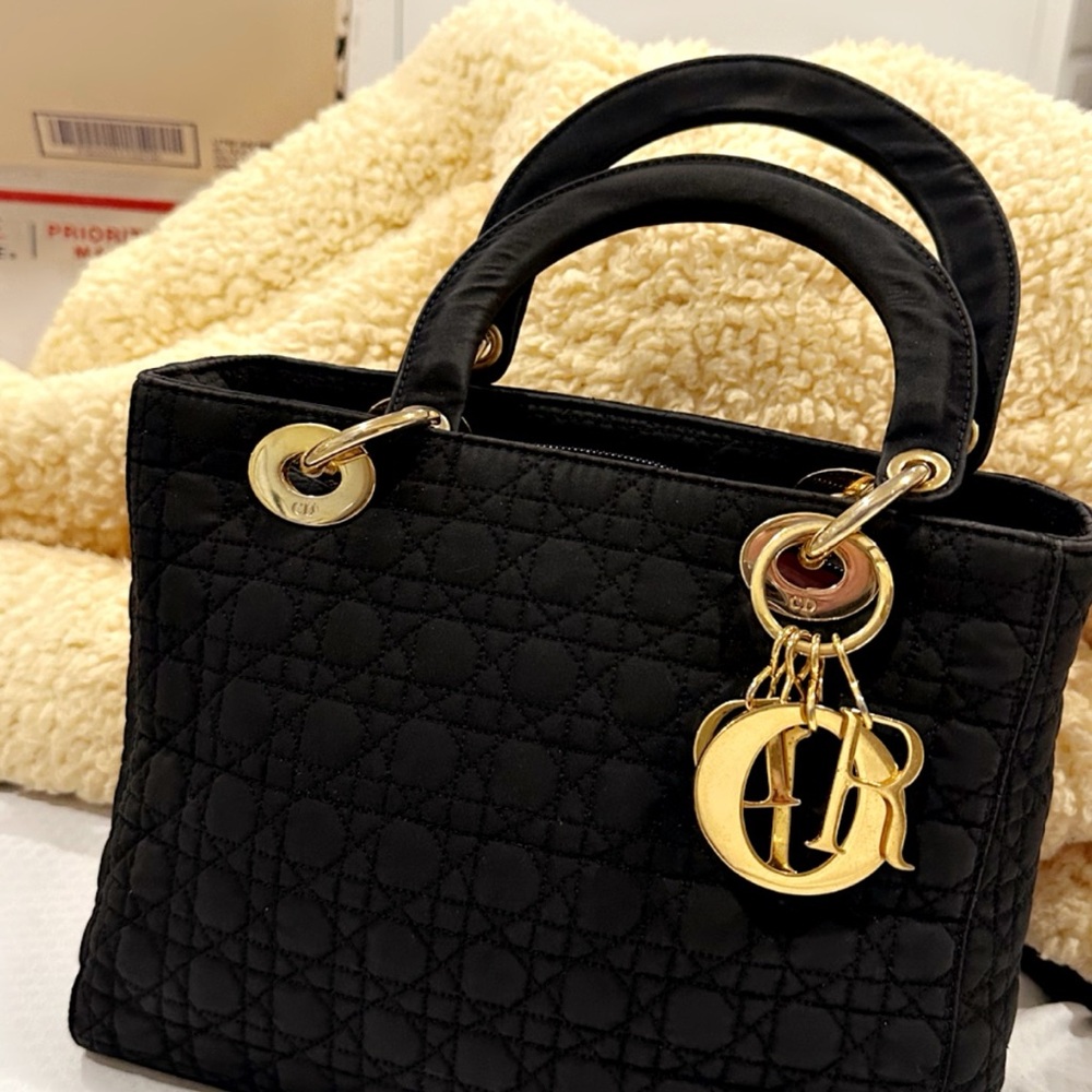 Dior Black lady bag